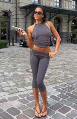 Dress For Success Capri Pants Grey