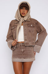 Audrey Triangle Scarf Oat