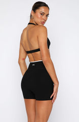 Defence Bike Shorts Black/White