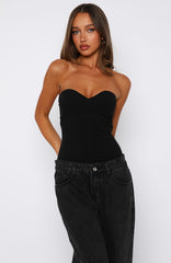 Stuck To You Bodysuit Black