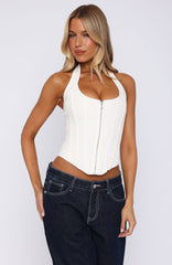 Already Over Bustier White