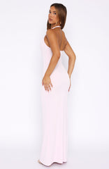 Never Be Friends Maxi Dress Baby Pink