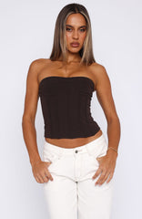 Little Lies Bustier Chocolate