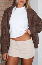 Selfish Behaviour Mini Skort Oat