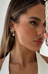 Little Things Earrings Set Gold
