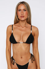 Amalfi Bikini Top Black
