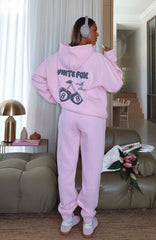 With Love In The Moment Sweatpants Pink