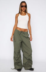 Commodity Parachute Pants Khaki