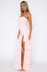 Just Like A Dream Maxi Dress Baby Pink