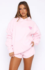Sweet Sensations Oversized Hoodie Pink