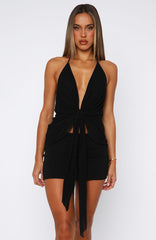 Siren's Touch Top Black