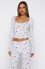 Dreamy Long Sleeve Pyjama Top Jingle Joy