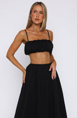 All I Wanted Was You Top Black