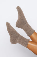 Bracken Socks Mocha