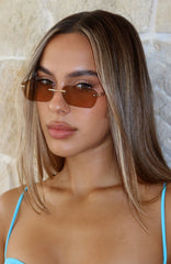 Chris Sunglasses Gold