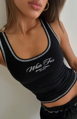 Don't Need Anyone Tank Top Black