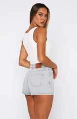 Emerson Denim Shorts Glacier Blue