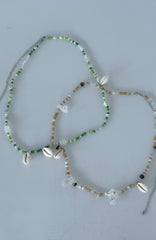 Hanalei Body Chain Green/Gold