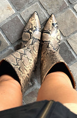 Juliette Knee High Boots Snake