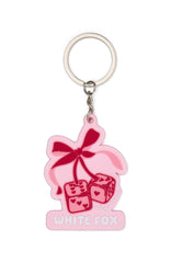 Lucky Thirteen Cheyenne Keychain Pink