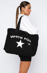 Never Wrong Tote Bag Black/White