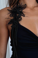 Rave Crave Halter Top Black