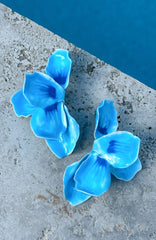 Rue Earrings Blue