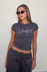 Shades Of Beauty Baby Tee Charcoal