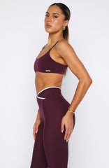 Motivate You Sports Bra Plum