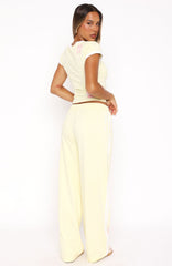 All Star Season Track Pants Lemon