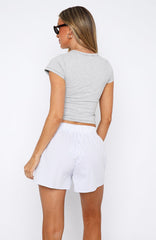 The Original Baby Tee Grey Marle