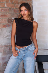 Time To Forget Top Black