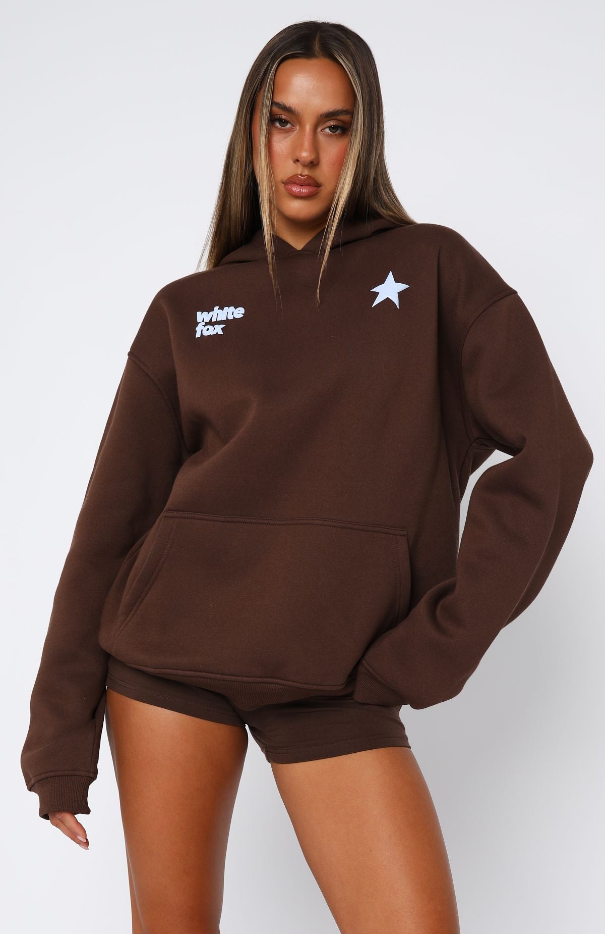 From The Archives Charli Oversized Hoodie Chocolate