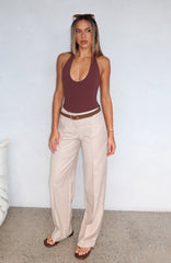 Keep It Cool Pants Beige