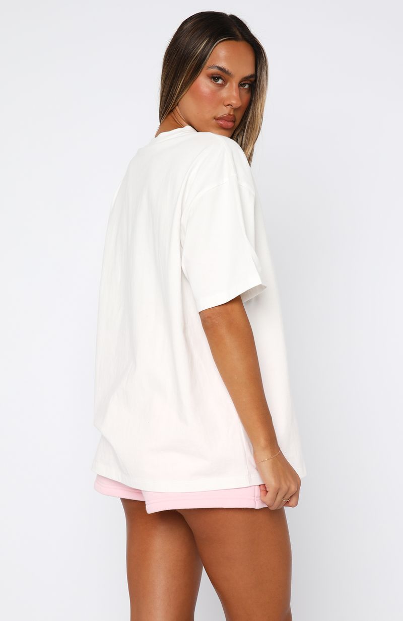 From The Archives Mila Oversized Tee White