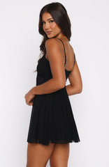 Forget About Him Mini Dress Black
