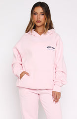 Lucky Thirteen Cheyenne Oversized Hoodie Soft Pink