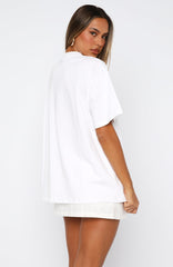 Finest Bunch Oversized Tee White