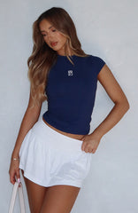 Everyday Hero Short Sleeve Top Navy