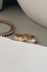 Hadleigh Earrings Gold