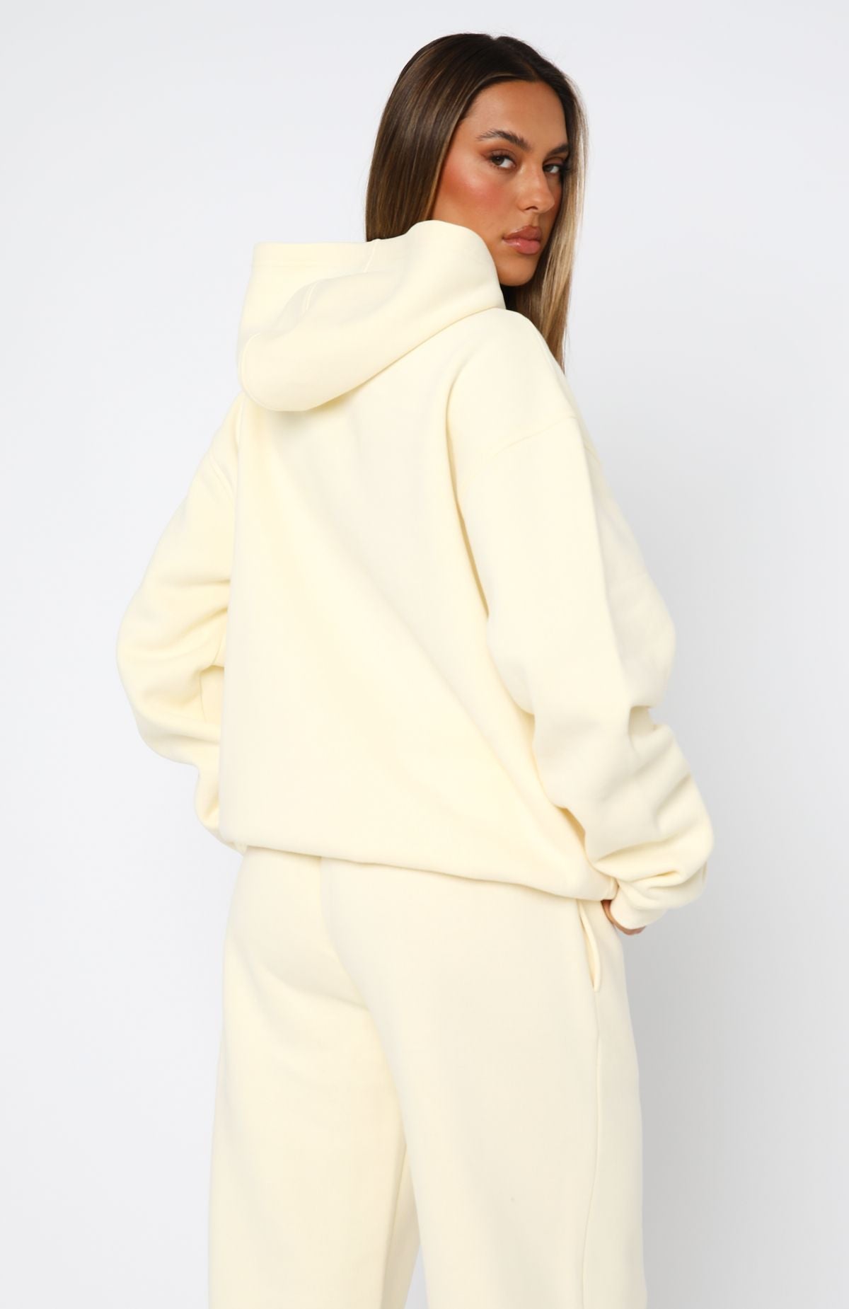 From The Archives Maya Oversized Hoodie Lemon