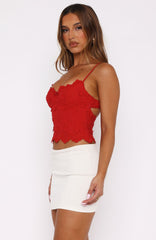 Everything To Me Bustier Red