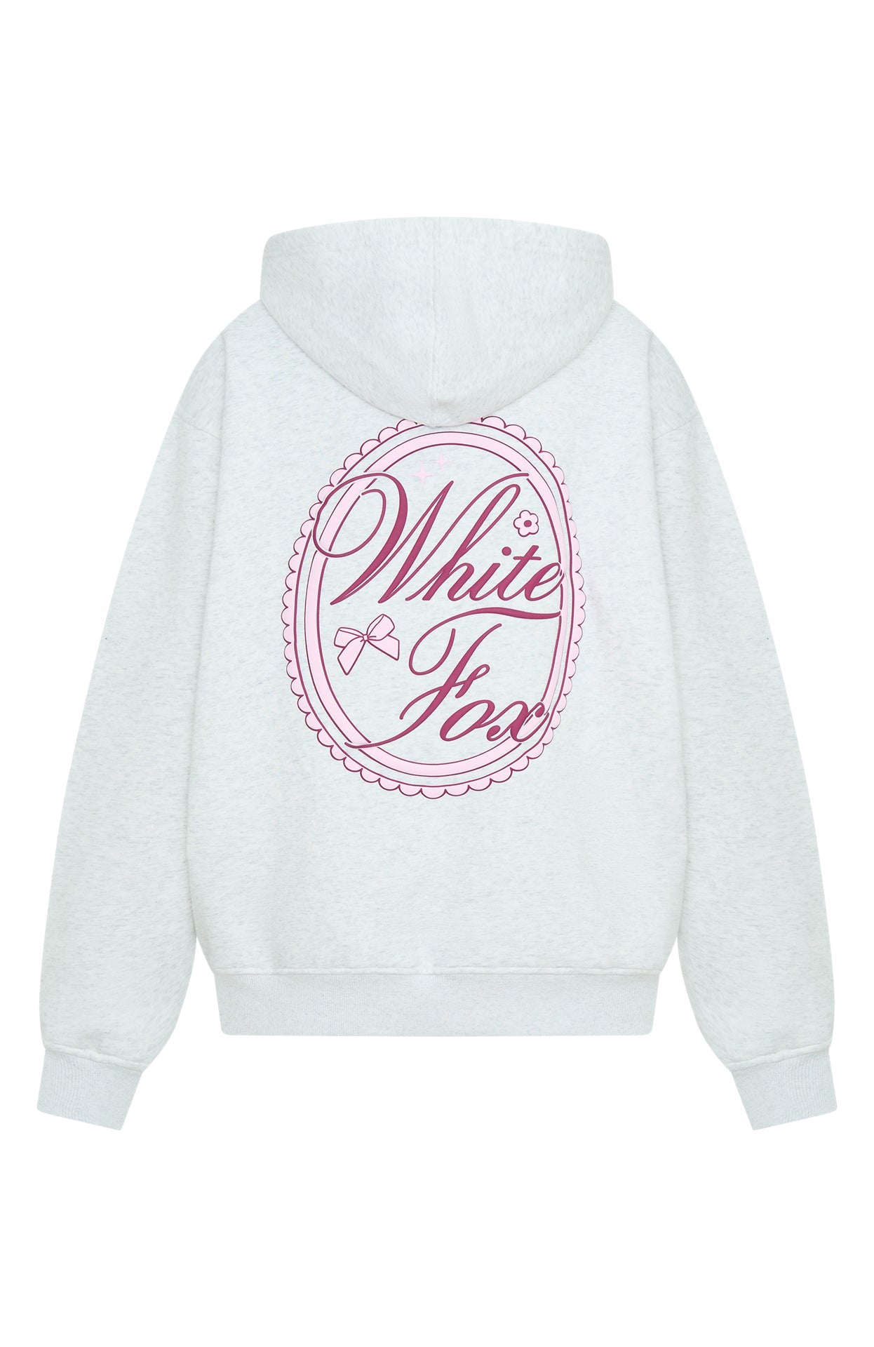 Meet At Sunrise Oversized Hoodie Grey Marle