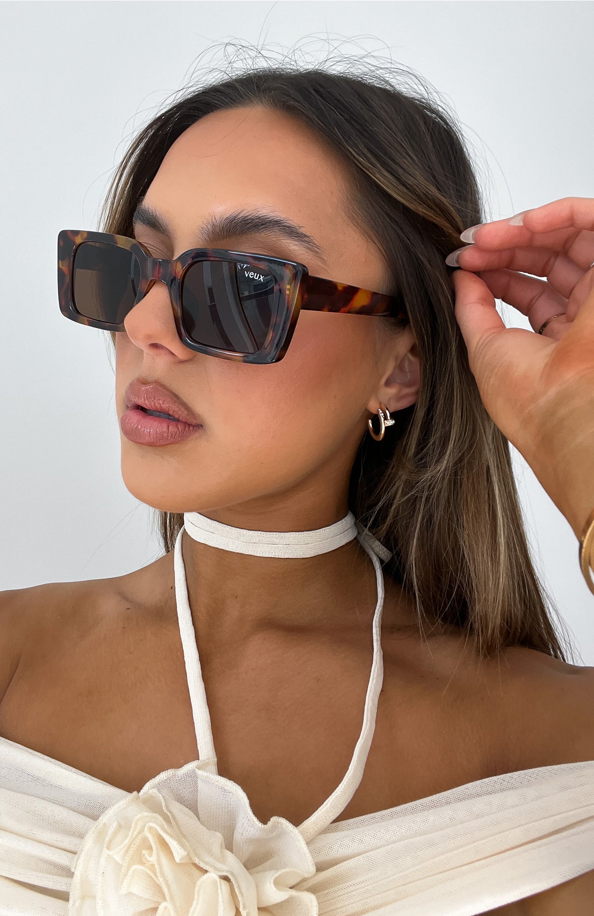 Roberta Sunglasses Dark Tortoise