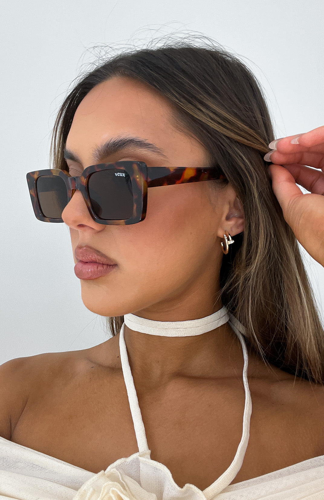 Roberta Sunglasses Dark Tortoise