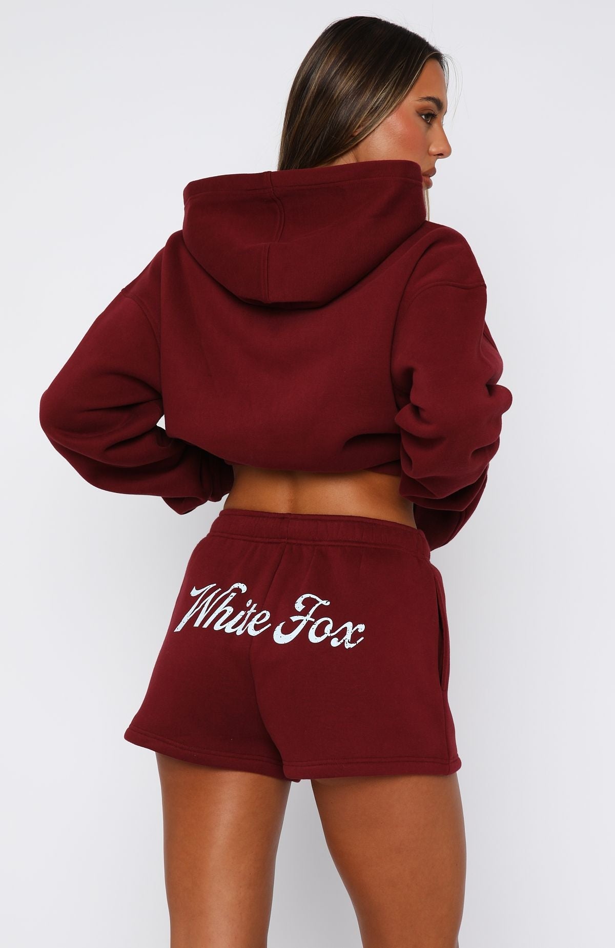 The Good Life Lounge Shorts Burgundy
