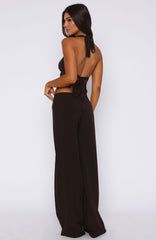 Walk With You Pants Chocolate