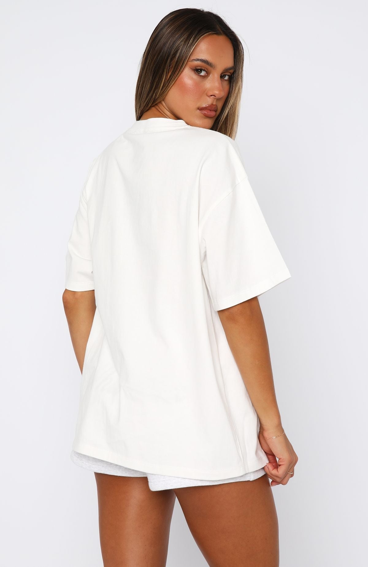 The Good Life Oversized Tee White