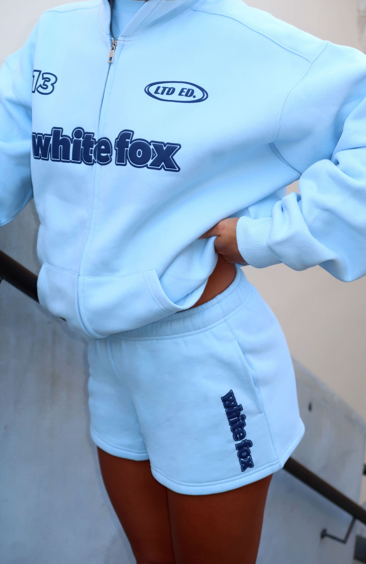 Ready To Go Lounge Shorts Baby Blue