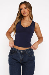 Public Desire Top Navy